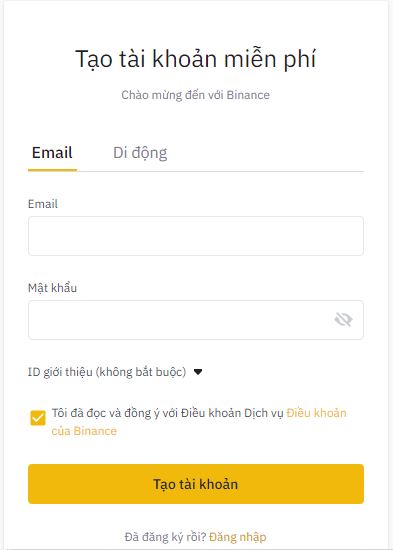 dien-email-mat-khau-binance